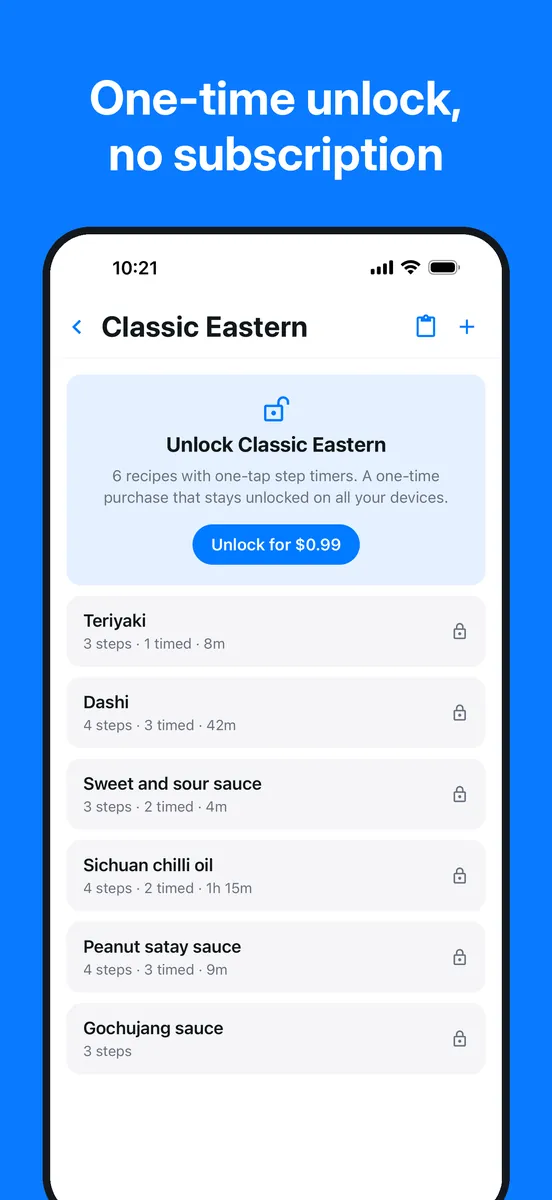 Whiskly screenshot: one-time unlock for the Classic Eastern collection, no subscription